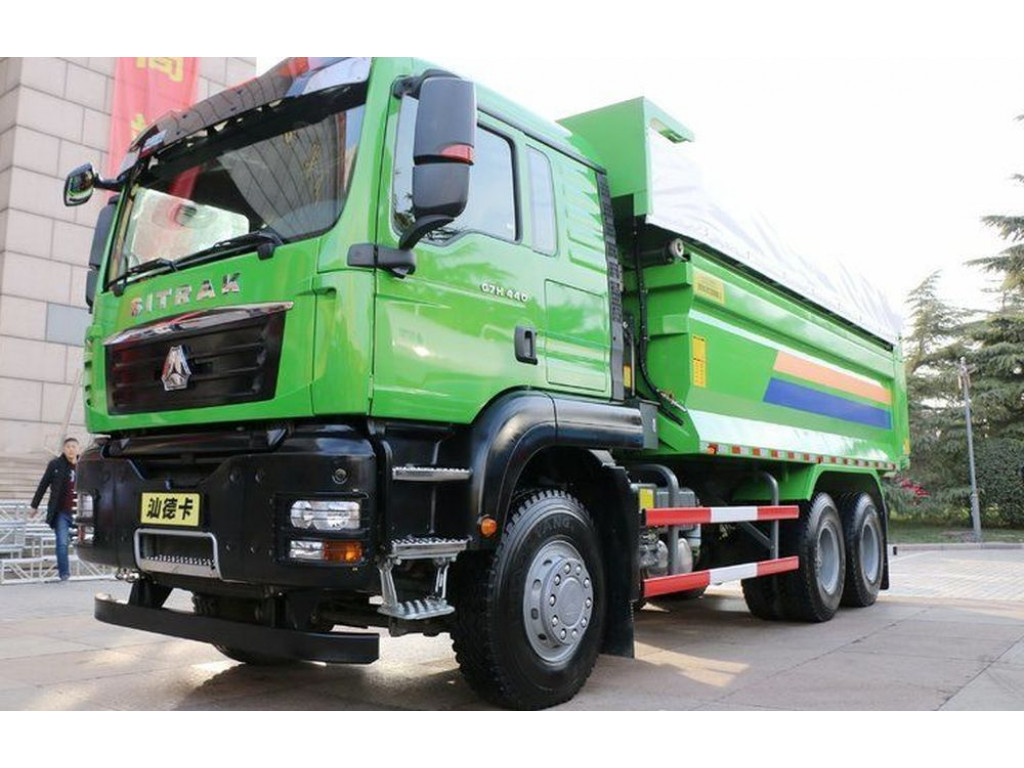 Новинки: Електричні самоскиди Sitrak вийшли на український ринок