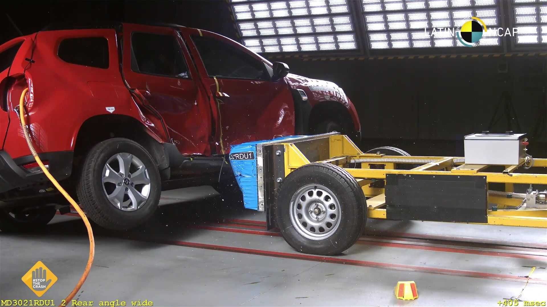 Renault Duster провалил краш-тест